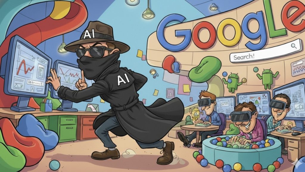 Agent IA Google-Agent parcourant le web pour effectuer des actions automatisees
