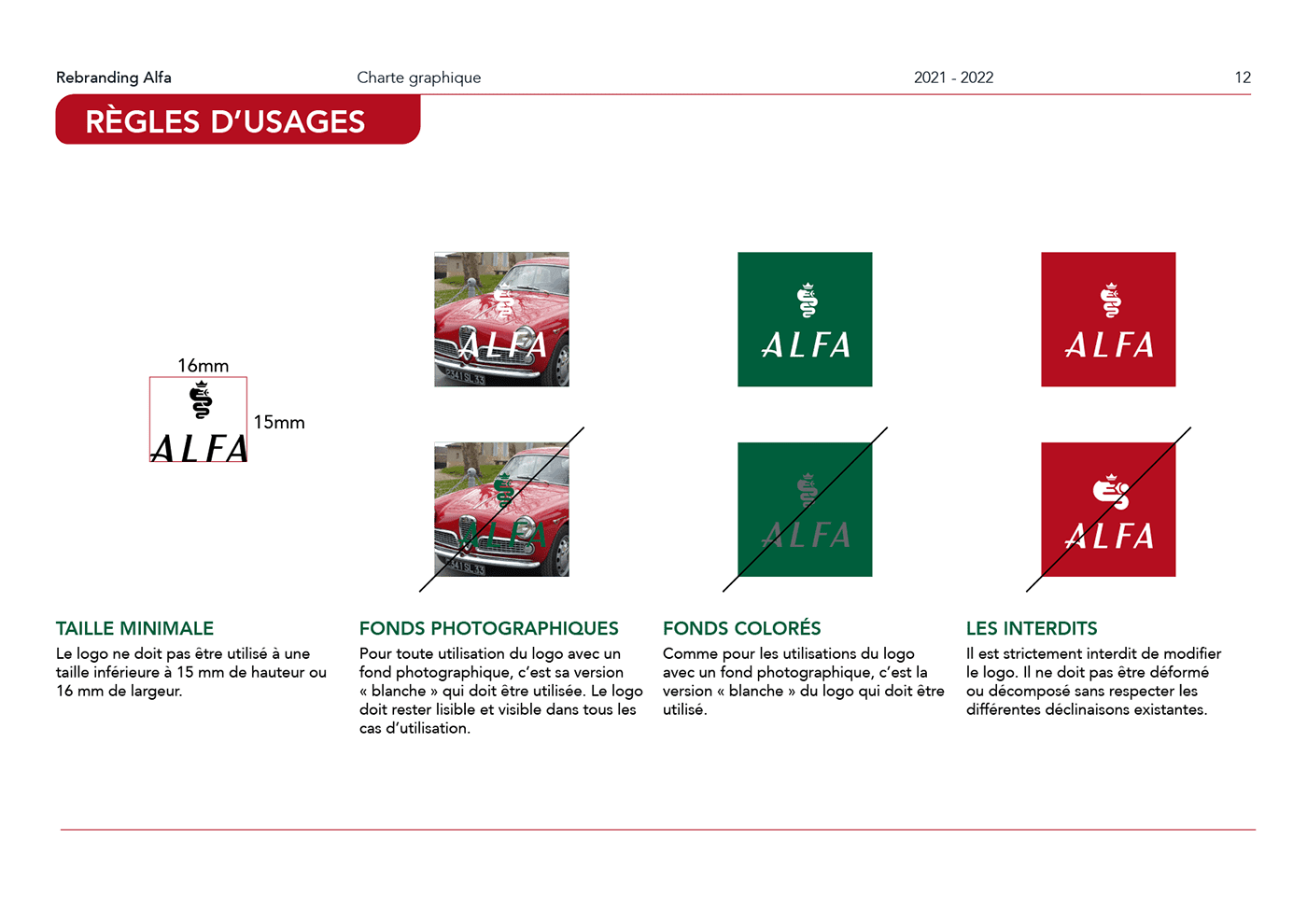 Validation créative d'une charte de marque par un directeur artistique