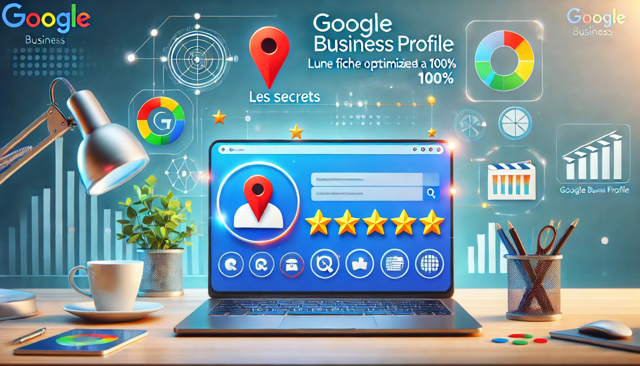 Dirigeant de TPE consultant sa fiche Google Business Profile