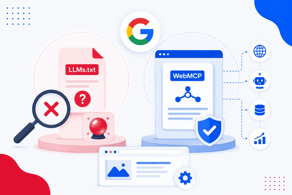 Web agentique : llms.txt ou WebMCP, sur quel pari miser en 2026